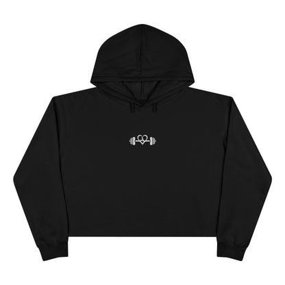 Love Every Rep Cropped Hoodie